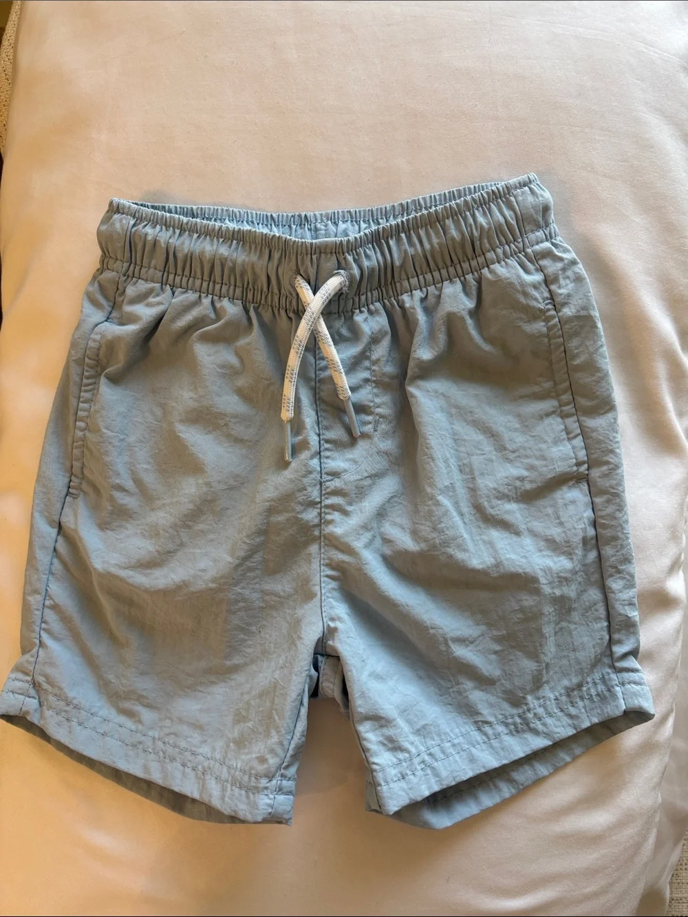 Old Navy Light Blue Men's Elastic Waist Athletic Shorts